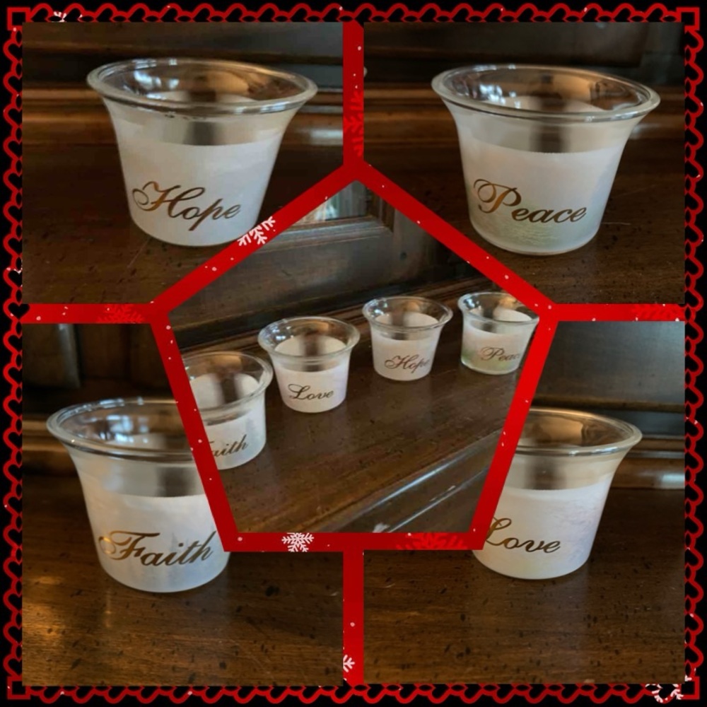 Tea lite candle holders